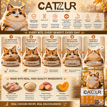 Load image into Gallery viewer, Catzur Superpremium Cat Food 10kg
