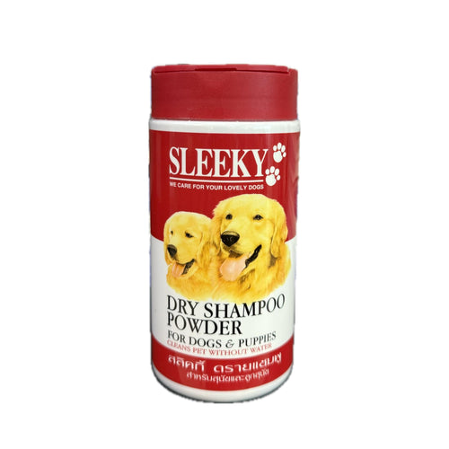 Sleeky Dry Shampoo Powder - For Dogs & Puppies