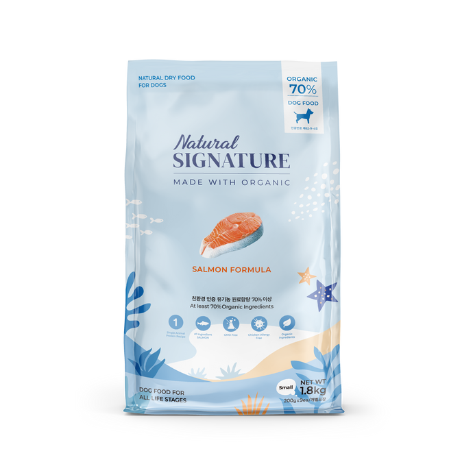 Natural Signature Dog Food - Salmon Flavor