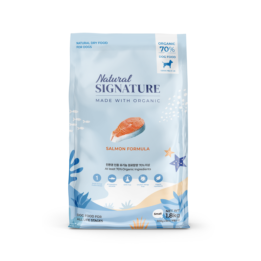 Natural Signature Dog Food - Salmon Flavor