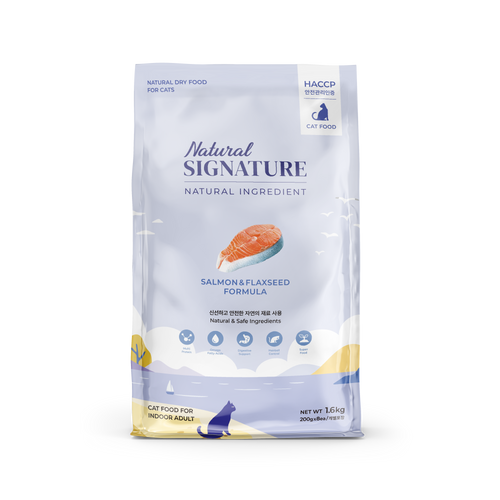 Natural Signature Cat Food - Salmon & Flaxseed
