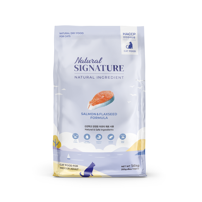 Natural Signature Cat Food - Salmon & Flaxseed