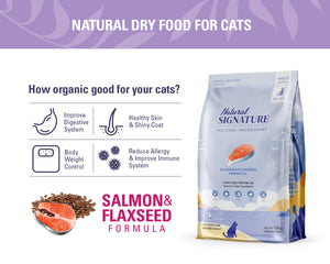 Natural Signature Cat Food - Salmon & Flaxseed