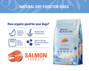 Natural Signature Dog Food - Salmon Flavor