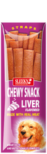 Load image into Gallery viewer, Sleeky Chewy Snack Straps - Liver