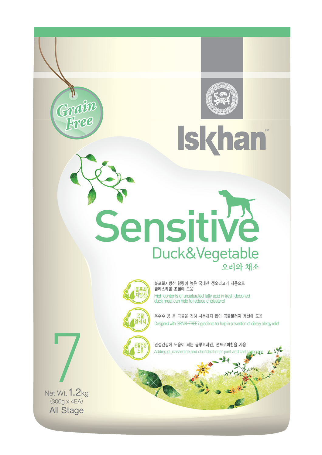 Iskhan Sensitive Duck and Vegetables (Grain Free)
