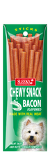 Load image into Gallery viewer, Sleeky Chewy Snack Sticks - Bacon