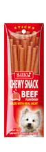 Load image into Gallery viewer, Sleeky Chewy Snack Sticks - Beef