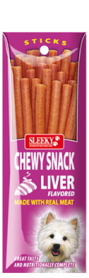 Sleeky Chewy Snack Sticks - Liver